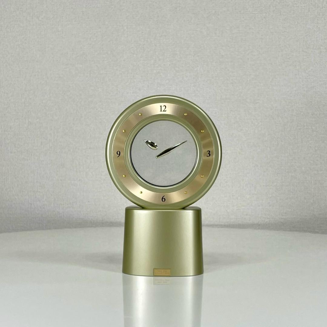 美品 MASTER ミステリークロック ゴールド 置き時計 日新堂 オブジェ