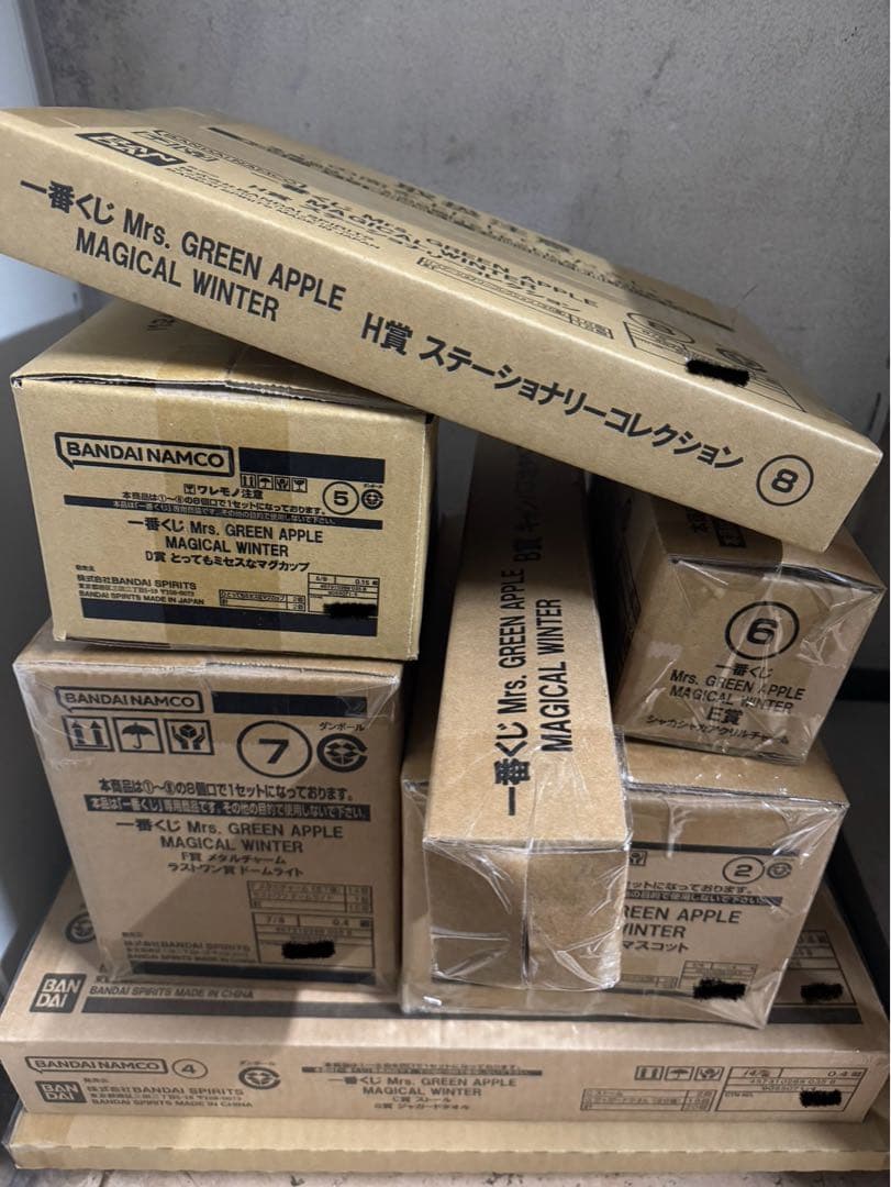 一番くじ　Mrs. GREEN APPLE MAGICAL WINTER ロット