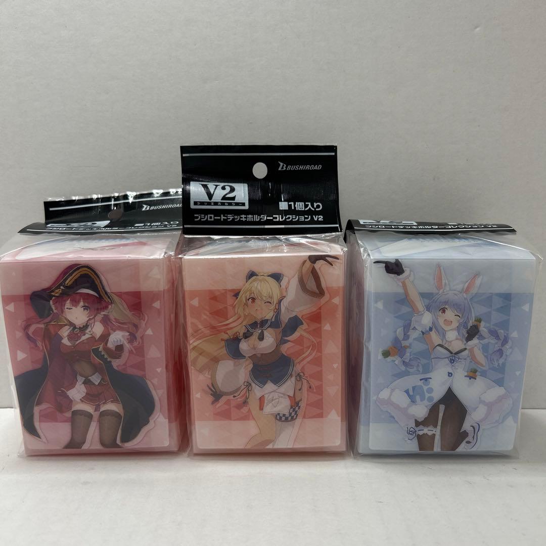 デッキホルダーコレクション ホロライブ ぺこら/マリン/ノエル/フレア/るしあ