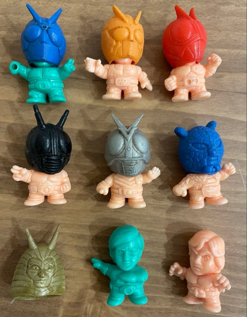 SD 仮面ライダー 倶楽部　マスク付き　消しゴム　バラ売り不可