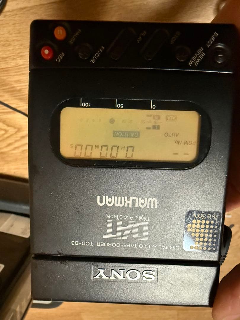 ポータブルプレーヤー SONY Audio Tape-Corder TCD-D3