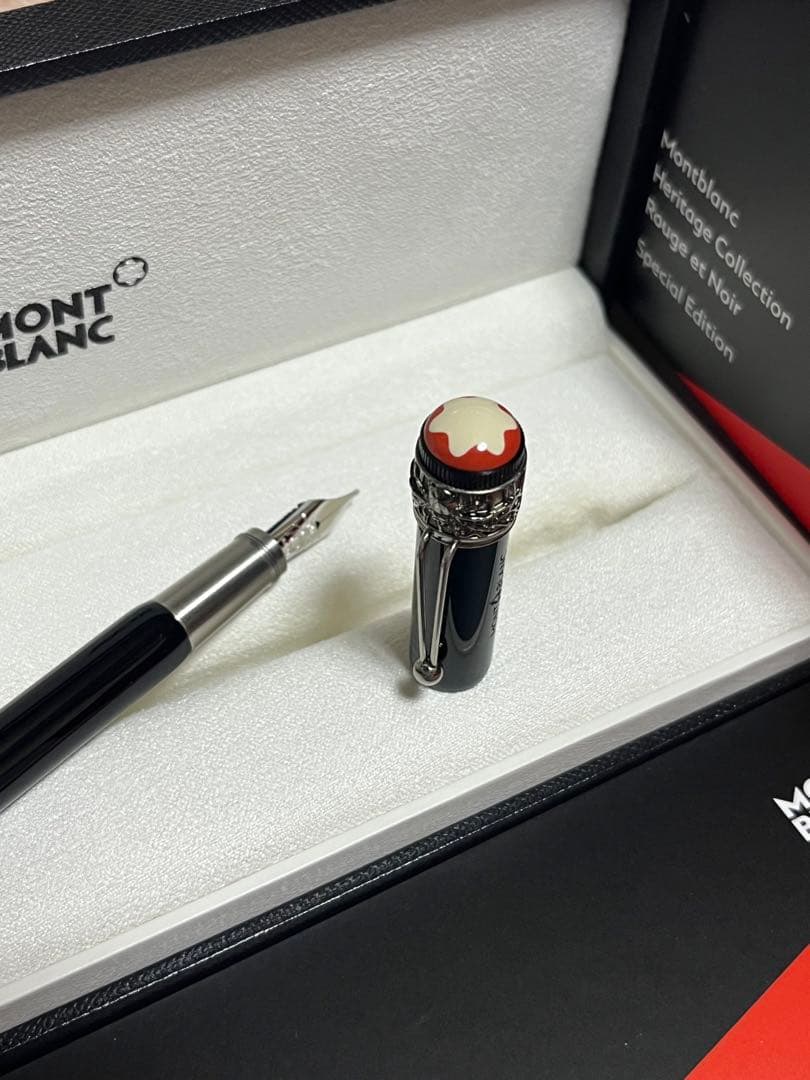 ☆新品未使用 モンブラン 万年筆 ヘリテイジ コレクション スパイダー M☆