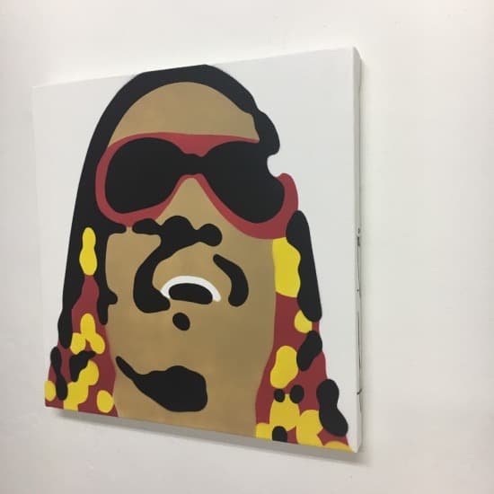 KURRY MAN face SW 【額装なし】　キャンバス【処分価格】