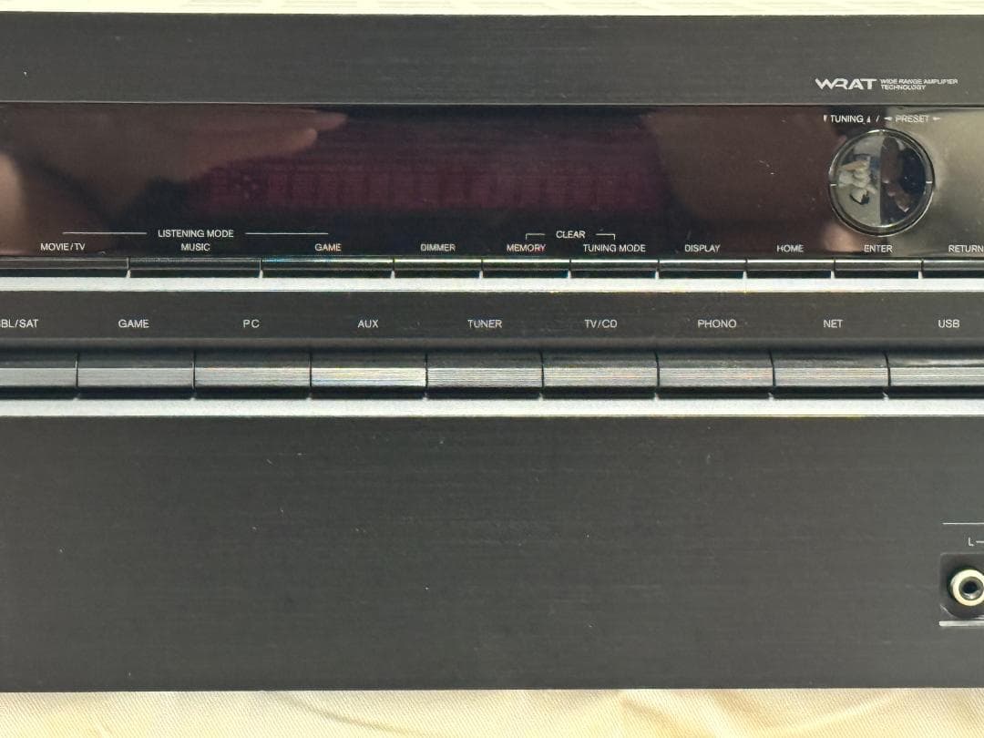 ONKYO AVレシーバー 7.1ch対応 TX-NR626