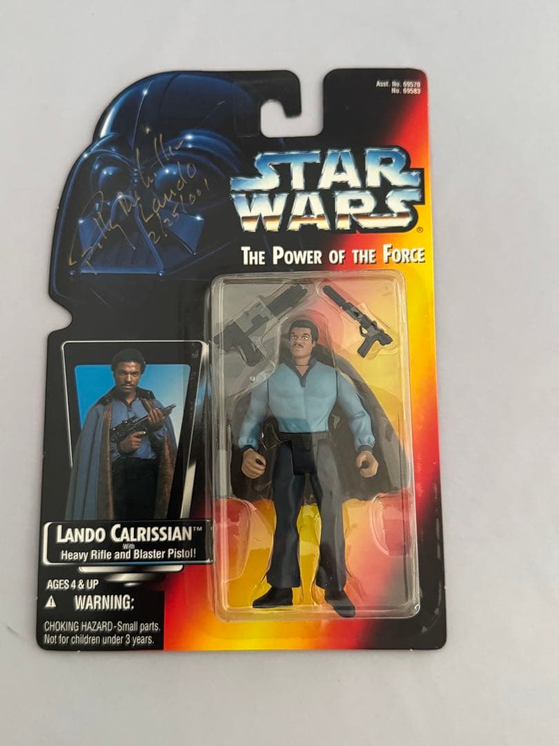 Lando Calrissian フィギュア サイン入りセット　値下げしまた！