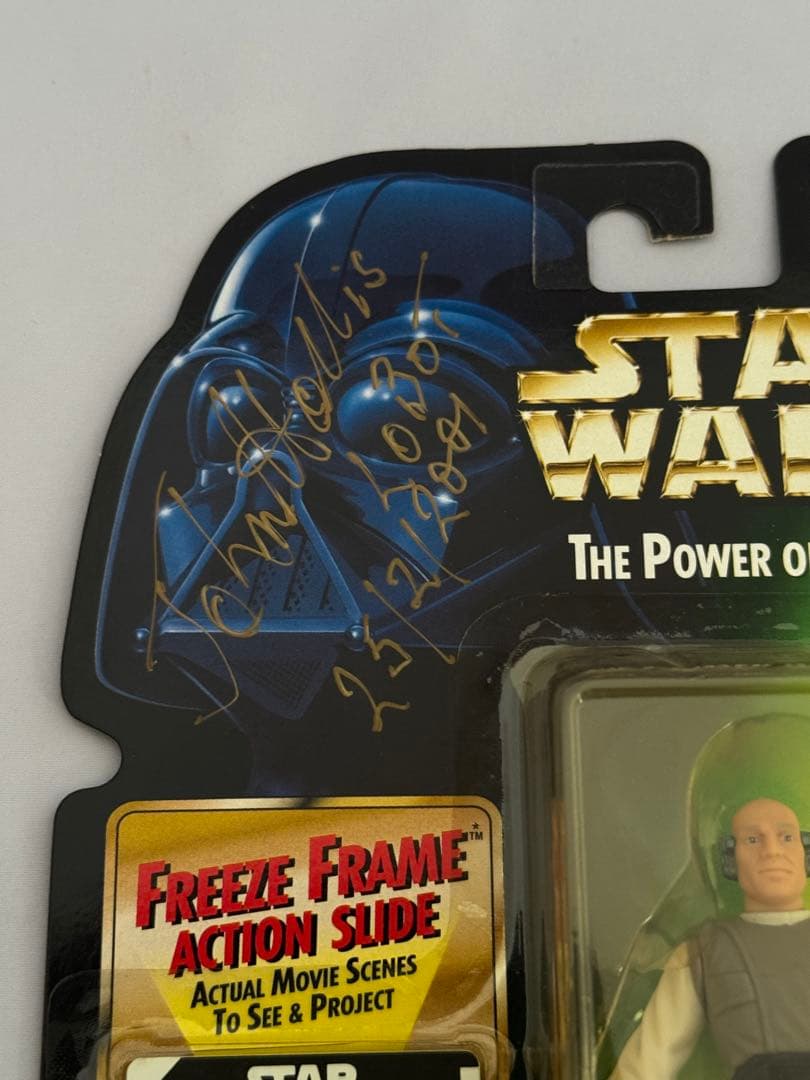 Lando Calrissian フィギュア サイン入りセット　値下げしまた！