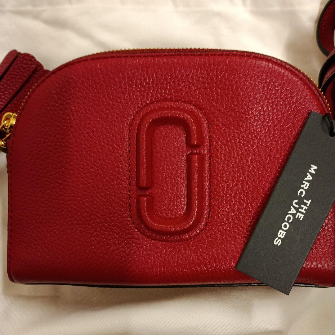 新品 未使用品 ダク付き MARC JACOBS レッドショルダーバッグ
