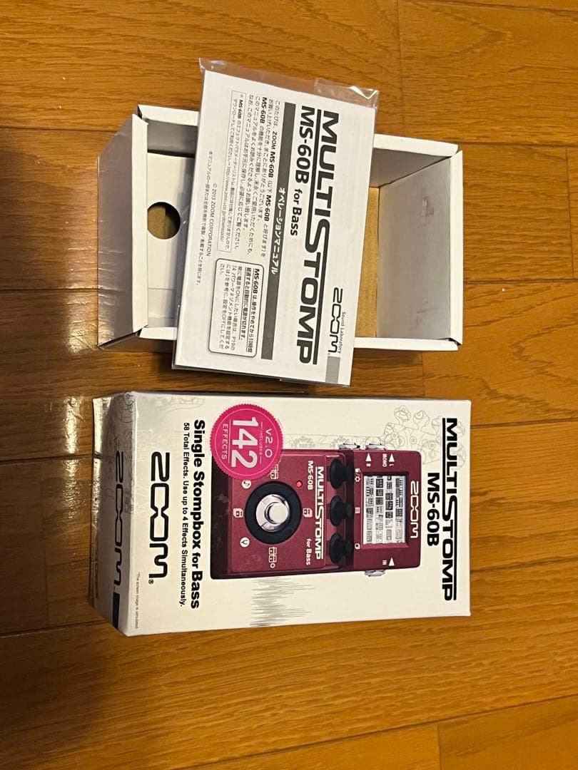 ZOOM MULTISTOMP MS-60B 箱・説明書付