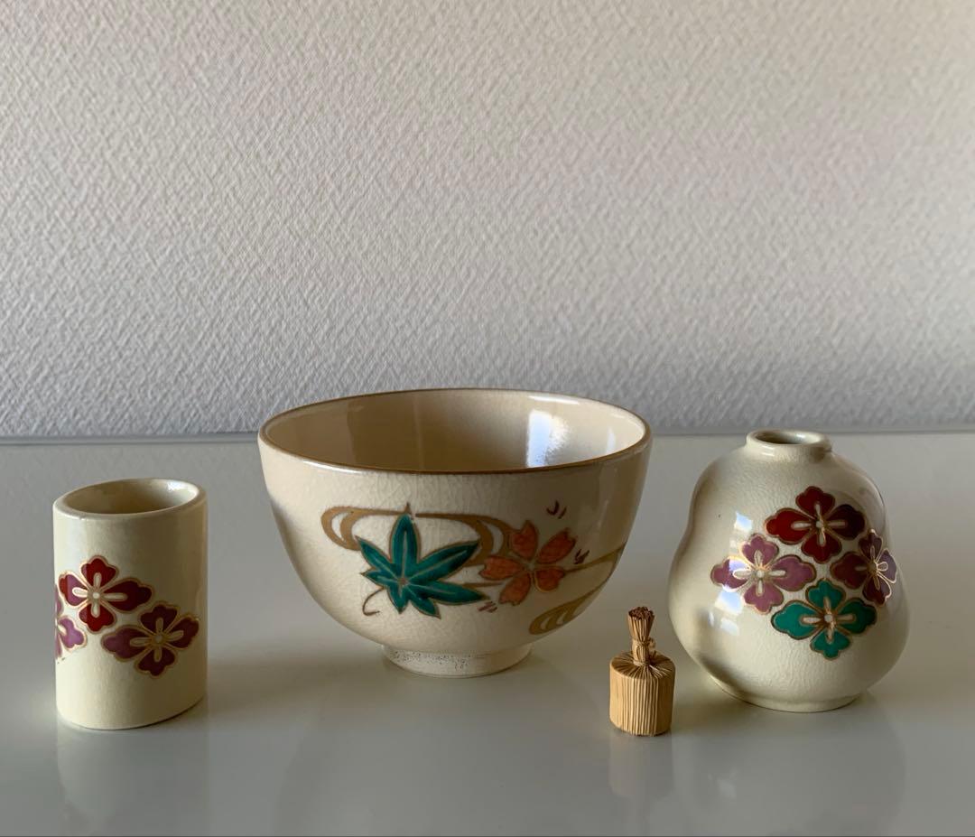 春慶塗　仁清　茶箱　茶道具