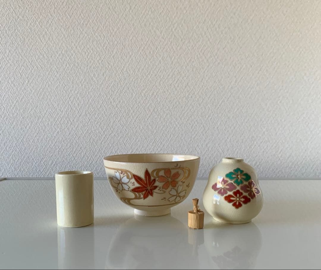 春慶塗　仁清　茶箱　茶道具