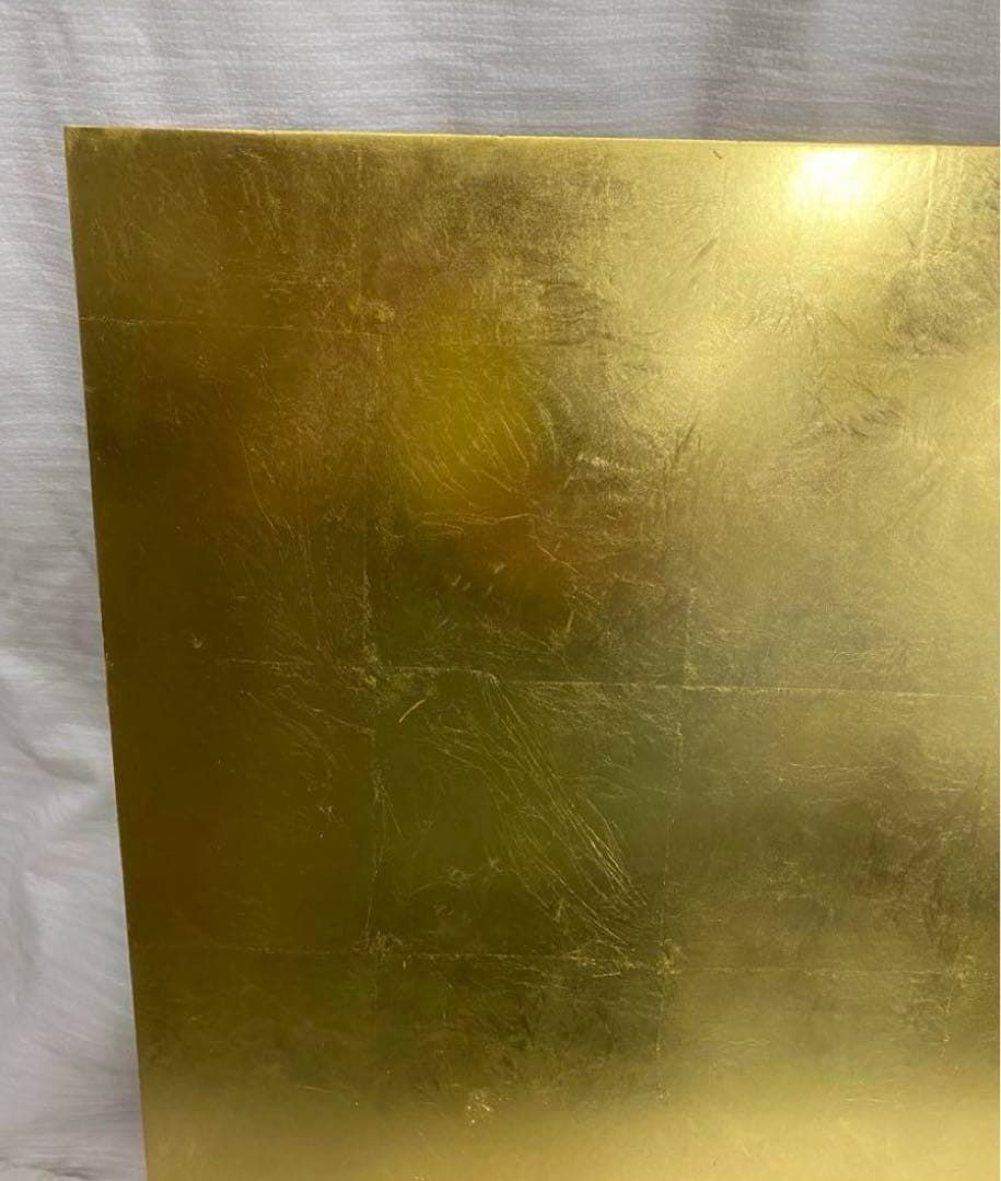 純金箔押した板