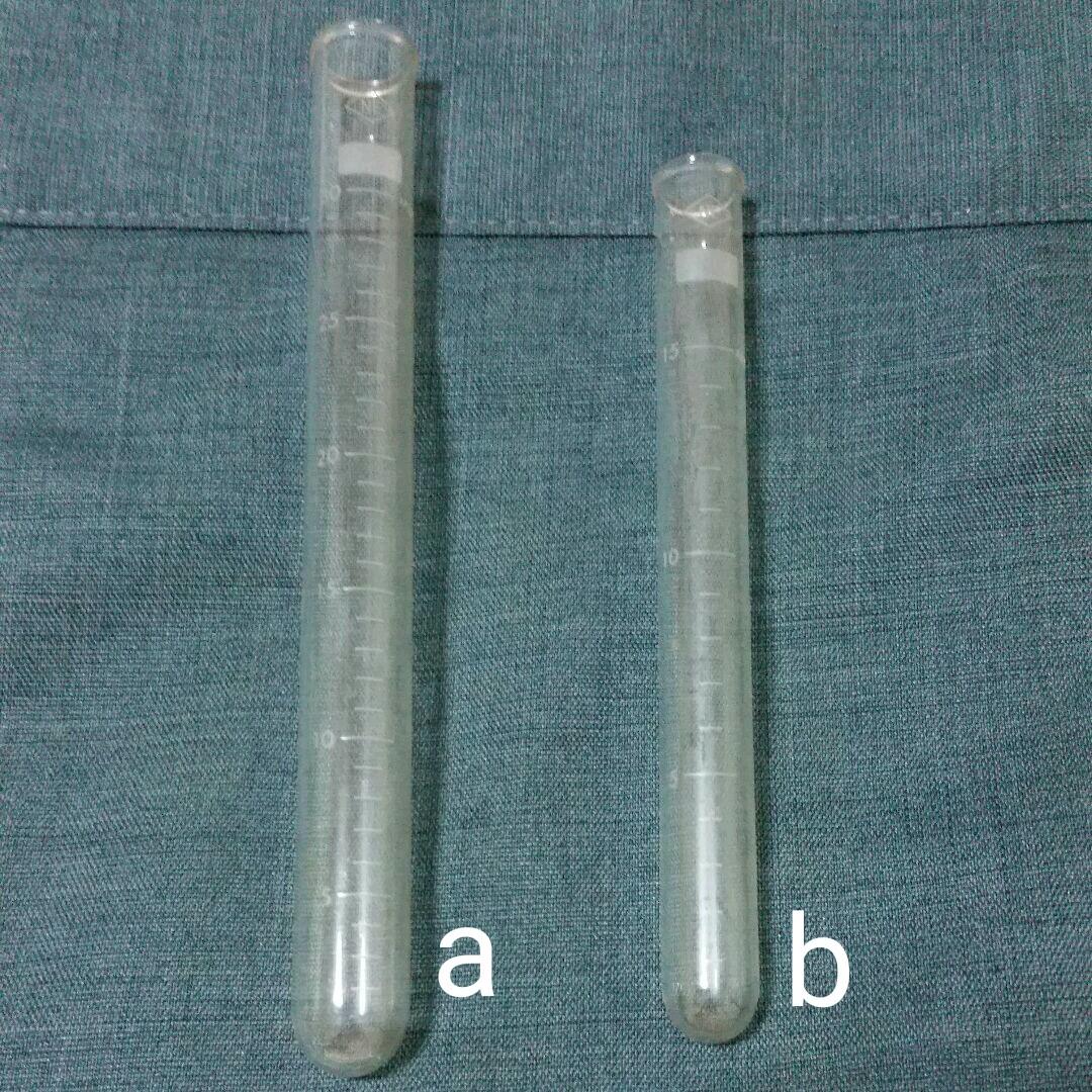 ガラス製試験管6本セット【スタンド付】