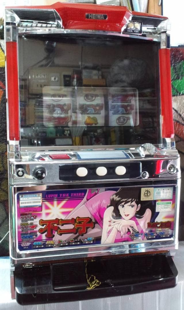 【パチスロ実機】高砂★ロッキー【不要機付】４号機・レア・希少台・人気台