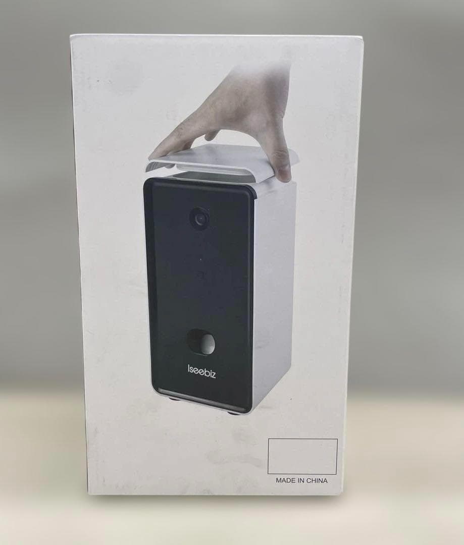 10008 Iseebiz ドッグカメラ 飛び出すおやつ　ホワイト