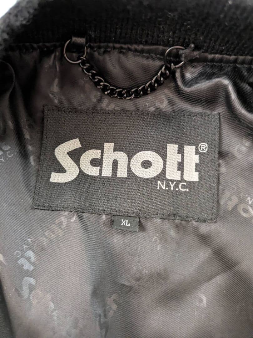 Schott ショット レザー ジャケット MA-1 バワリー 羊革 ラム