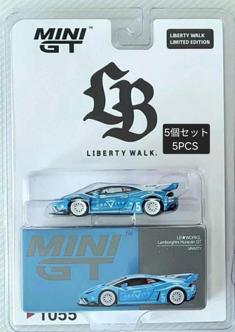 MINI GT リバティーウォーク ランボルギー 限定 GRAVITY 5個