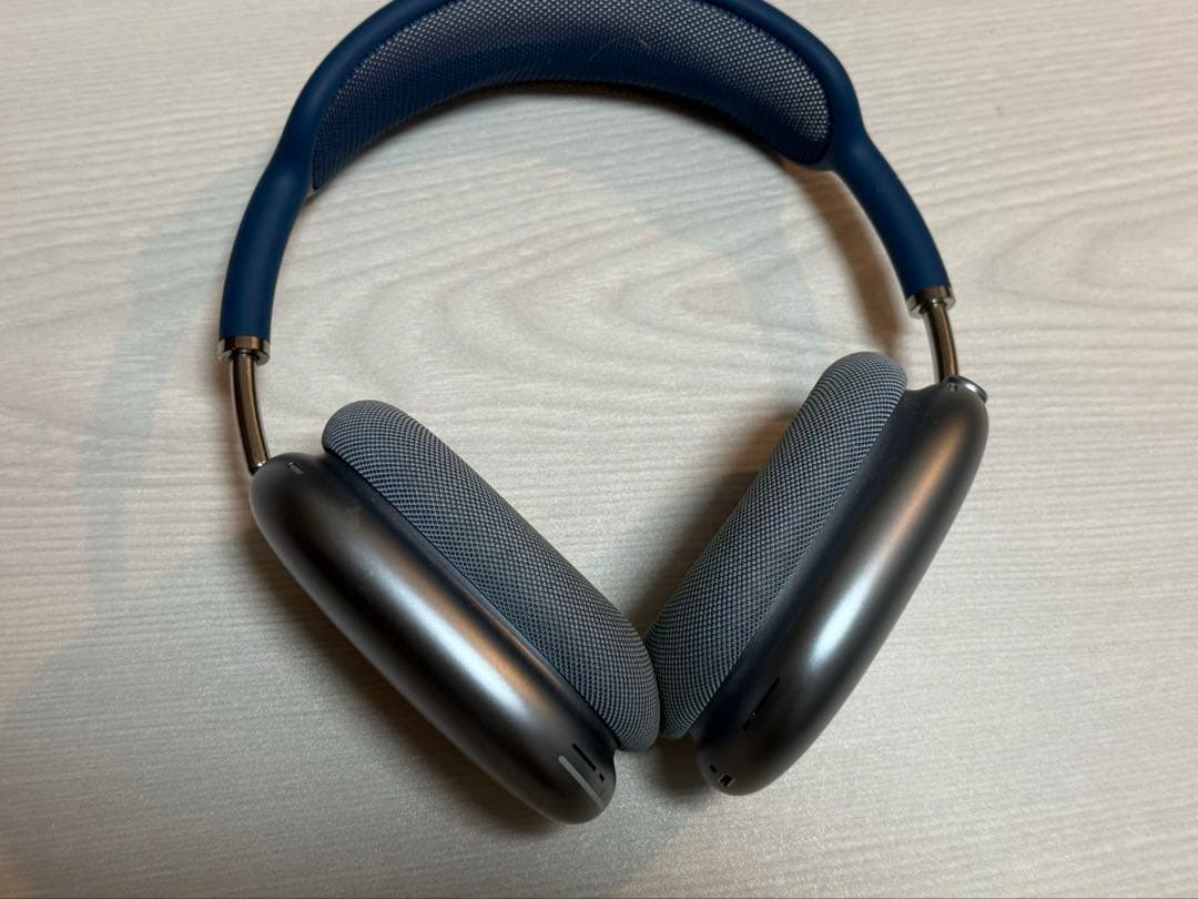 AirPods MAX スカイブルー　Lightning端子　美品