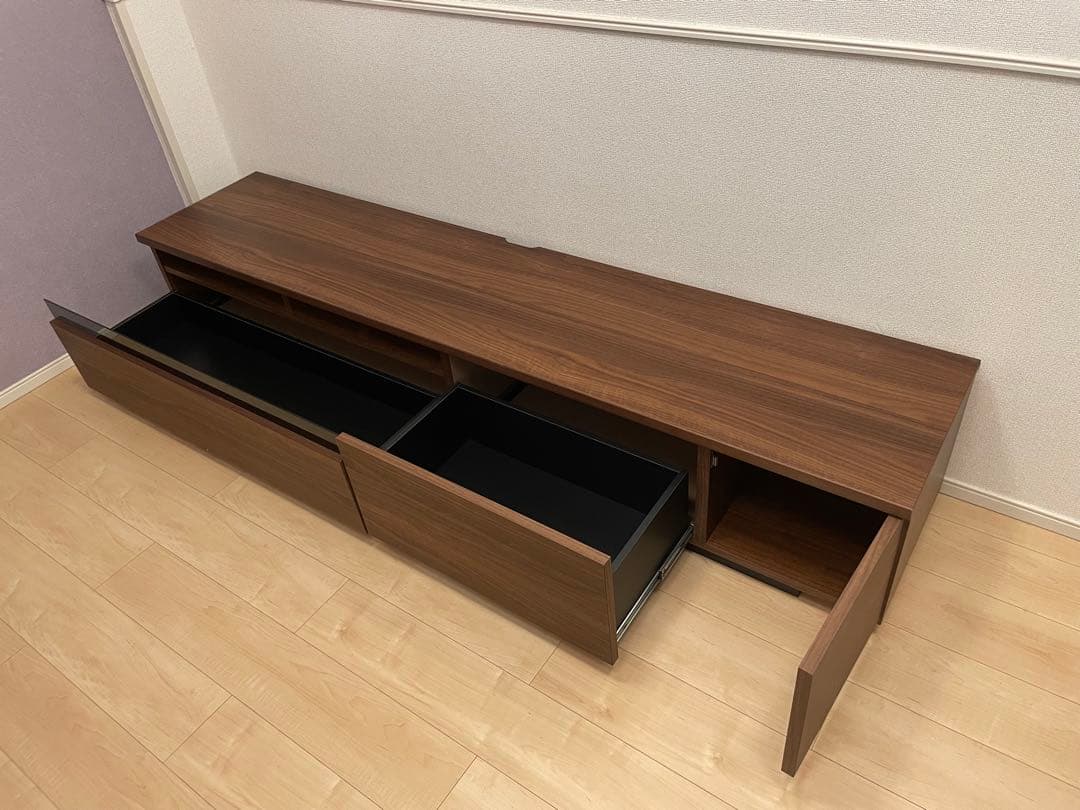 【3年使用】LOWYA ローテレビ台 幅180