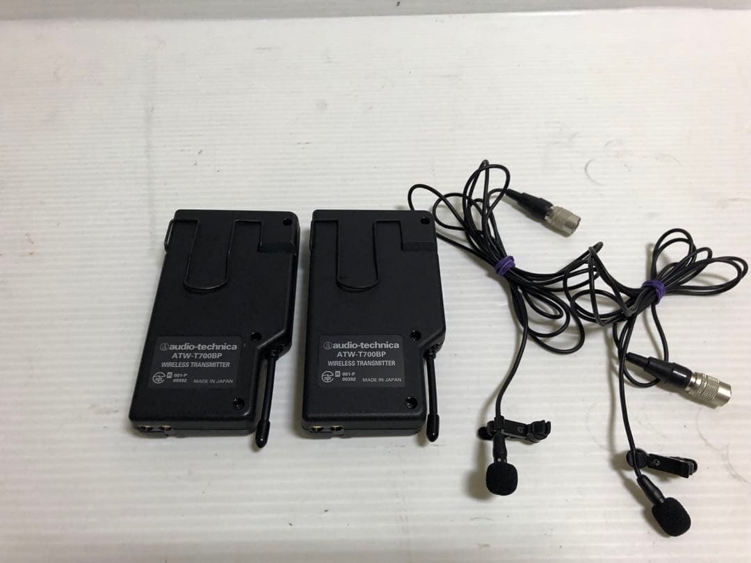 Audio Technica　ワイヤレスミッター　ATW-T700BP　2セット