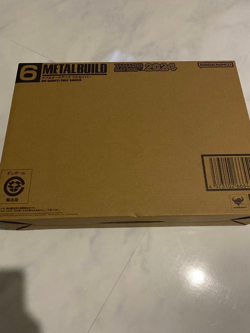 新品未開封　L BUILD メタルビルド ダブルオークアンタフルセイバー