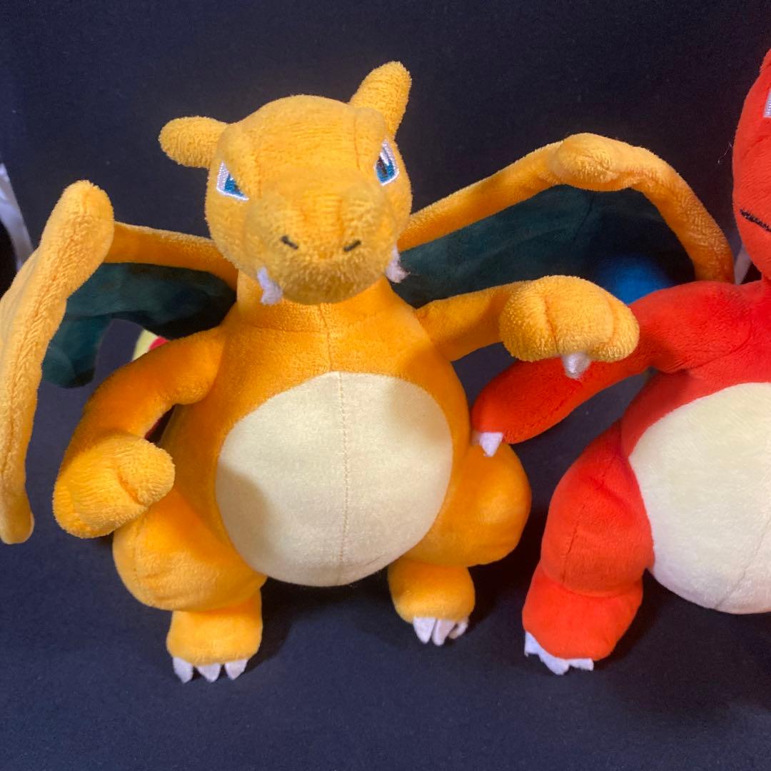 ヒトカゲ リザード リザードン ポケモンセンター ぬいぐるみ