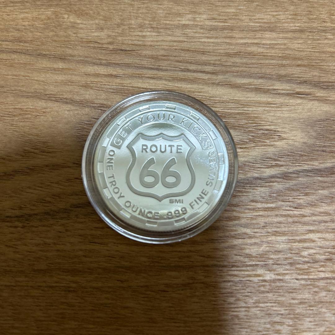 純銀メダル　ルート66