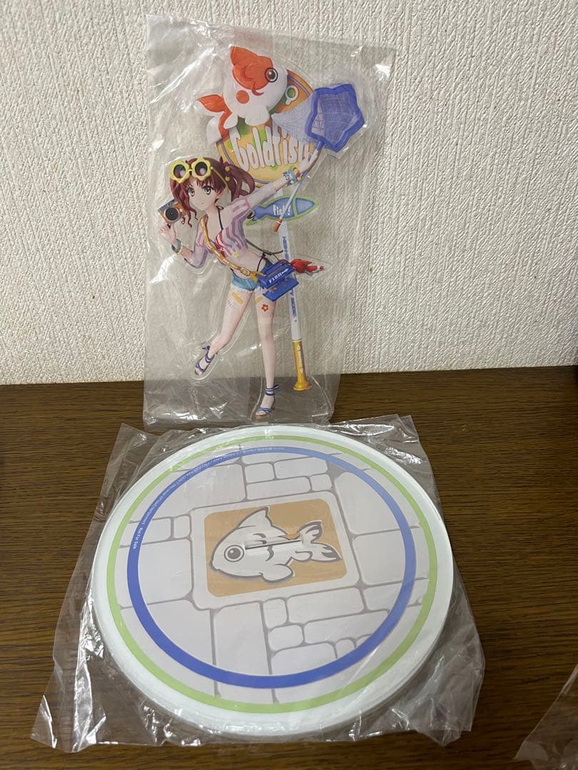 とある科学の超電磁砲　ギアストコラボ　御坂美琴、白井黒子　アクリルスタンド