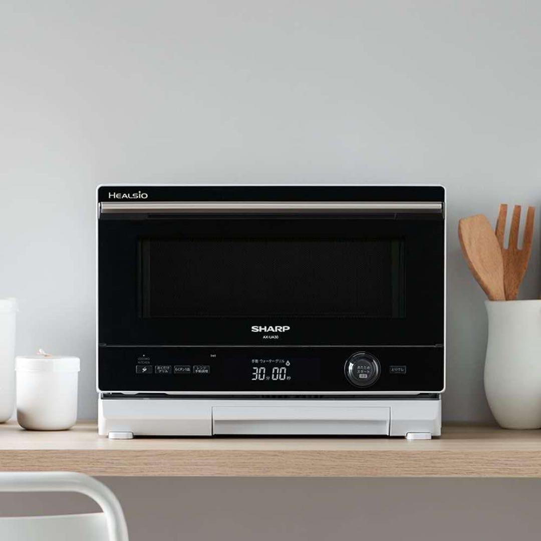 シャープ ウォーターオーブンヘルシオ AX-UA30-W ホワイト 新品未開封