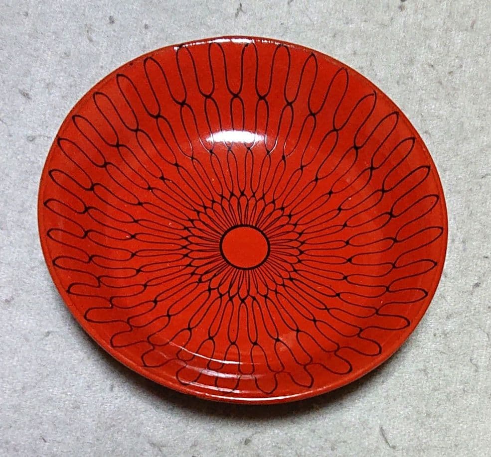 茶道具漆器 手塩皿 10枚