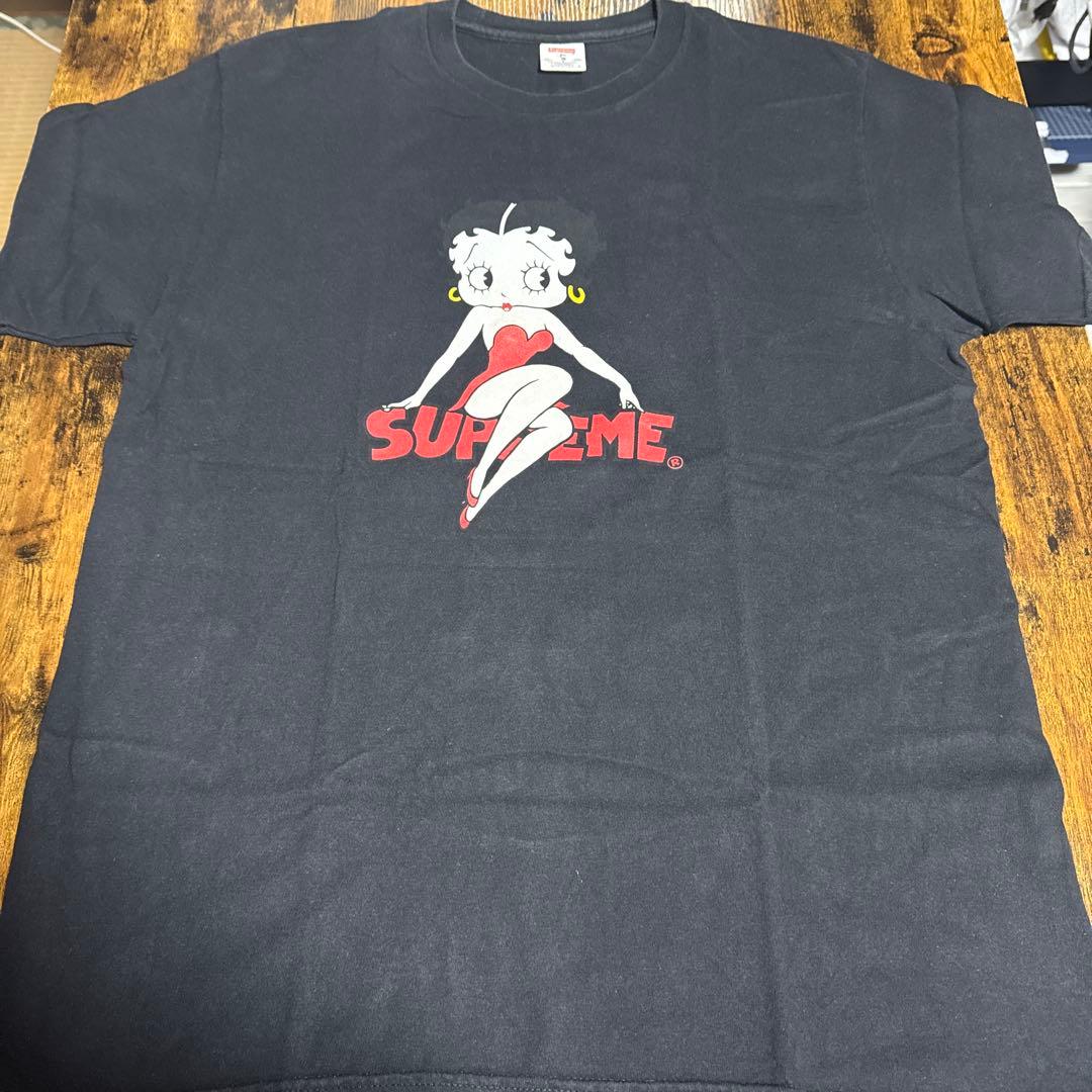 Supreme Betty Boop Tシャツ Lサイズ ブラック