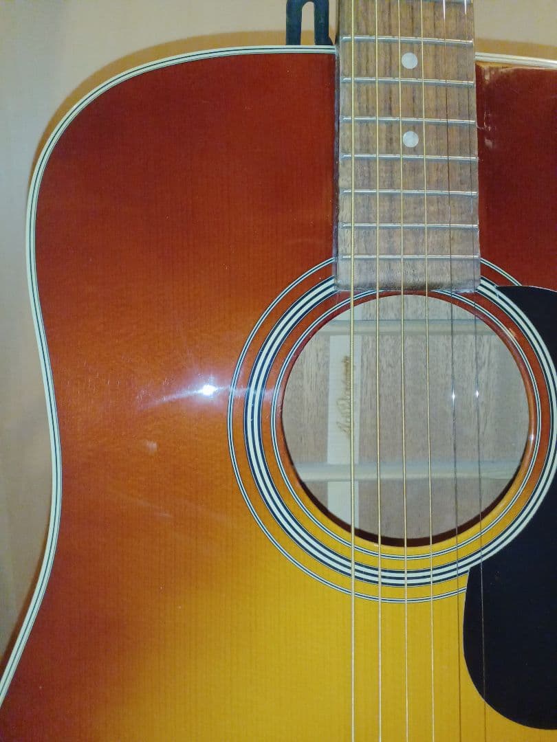 【送料込】【美品】アリア　ドレッドノート　ARIA　トップ単板　低弦高　整備済