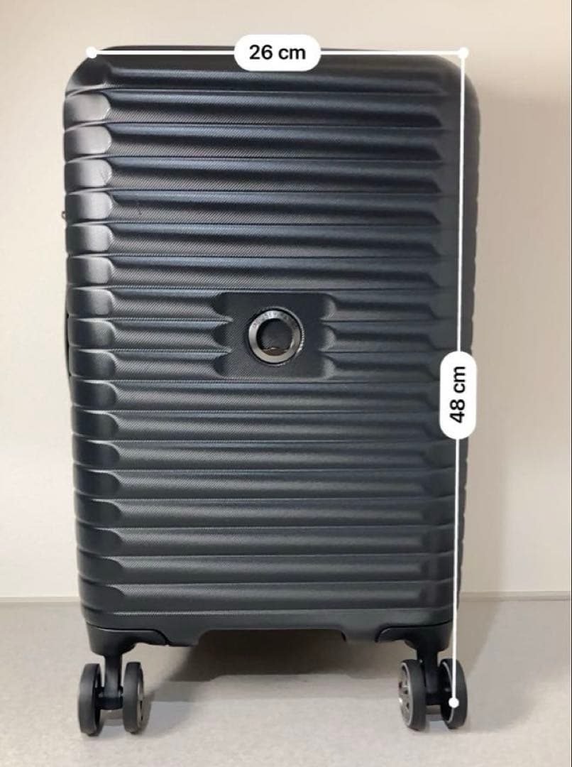 未使用級 デルセー パリ キャリーバッグ スーツケース　小型　機内持ち込み可