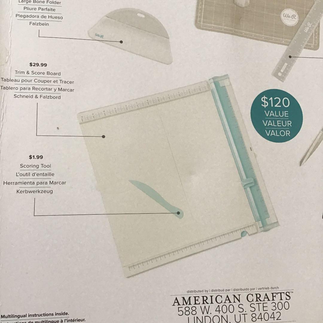 ペーパートリマー　スクラップブッキング ツールセット