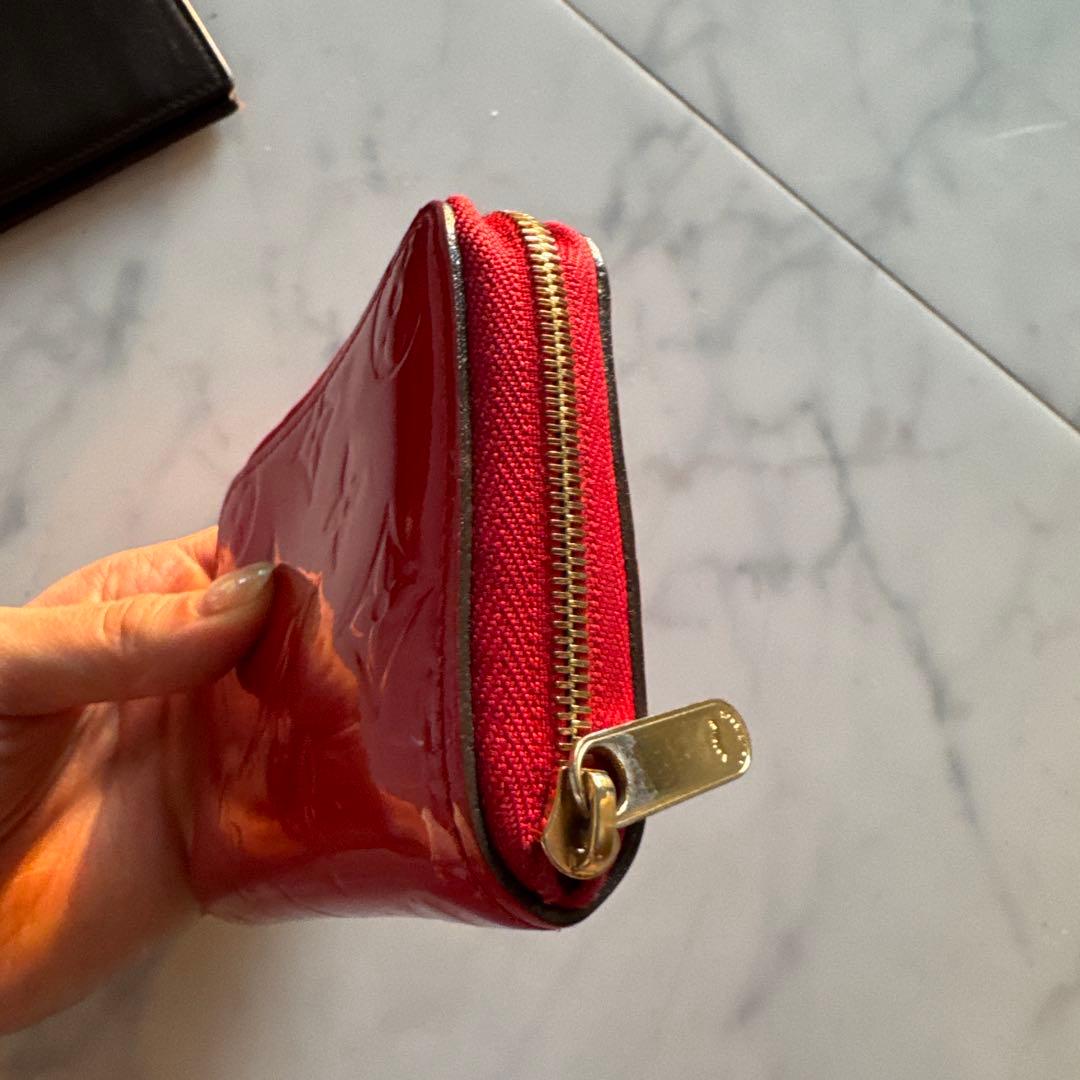 ルイヴィトン　ヴェルニ　モノグラム ジッピーパース　小銭入れケース