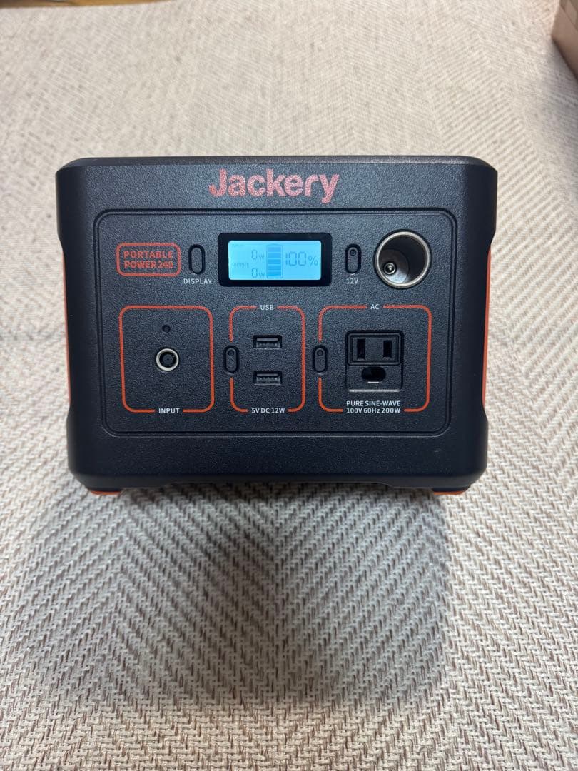 Jackery (ジャクリ) ポータブル電源　240