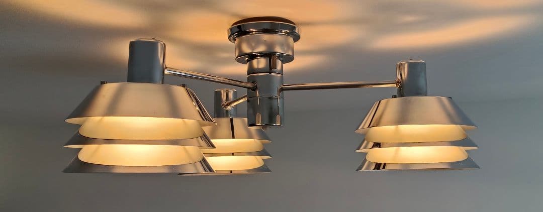 ちゃき キシマ シーリングライト 天井照明 北欧風 スペースエイジ