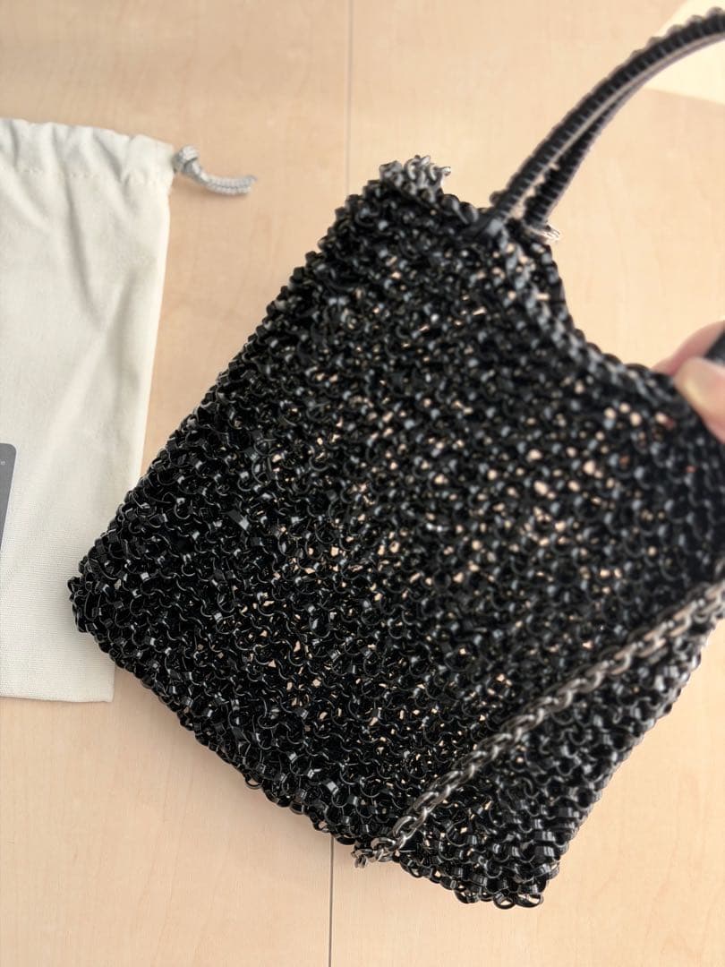 アンテプリマ♡スタンダード　ミニアトゥーラ　ブラック　ショルダーバッグ