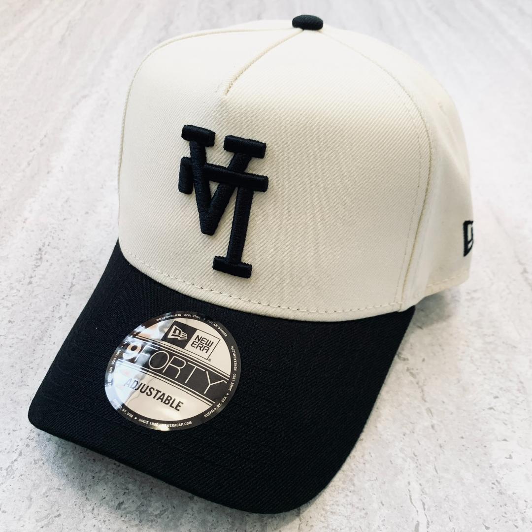 海外限定 LA ニューエラ ドジャース 逆ロゴ