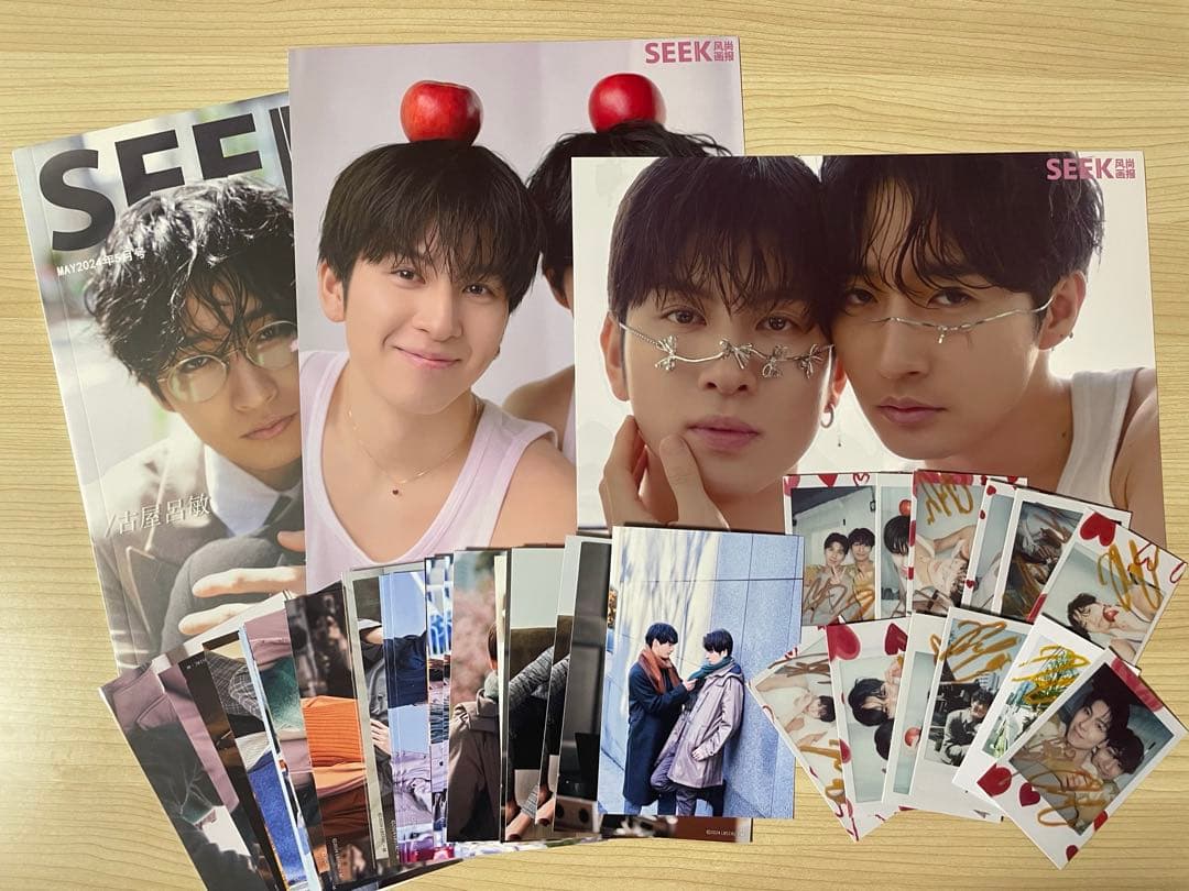 恋をするなら二度目が上等　長谷川慎　古屋呂敏　SEEK チェキ風ブロマイド