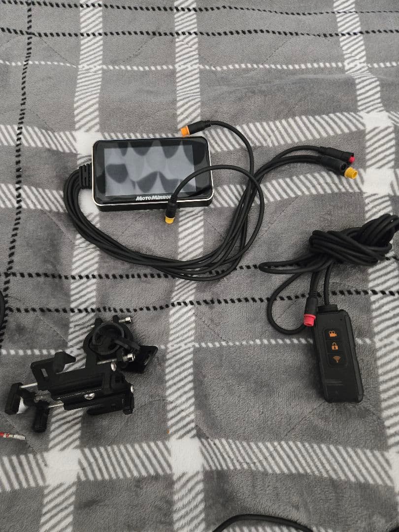 MotoMirror モニターとケーブルセット モトミラー DSM-A001