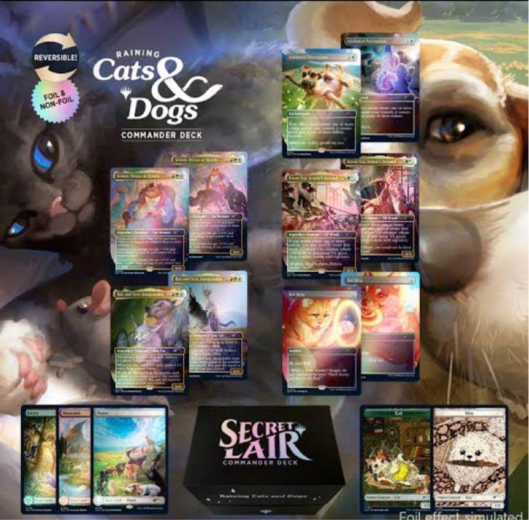 マジック：ザ・ギャザリング Secret Lair Raining Cats and Dogs