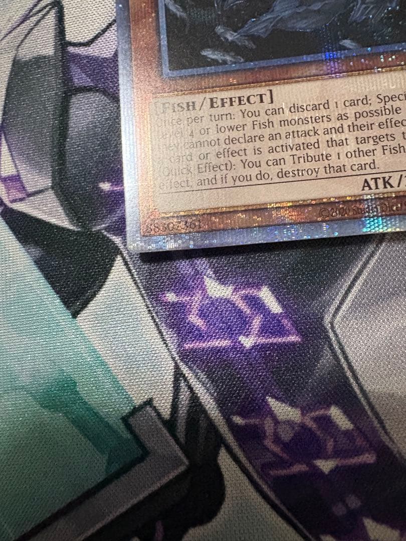 美品　遊戯王　泰亜版 超古深海王シーラカンス 25thシークレット