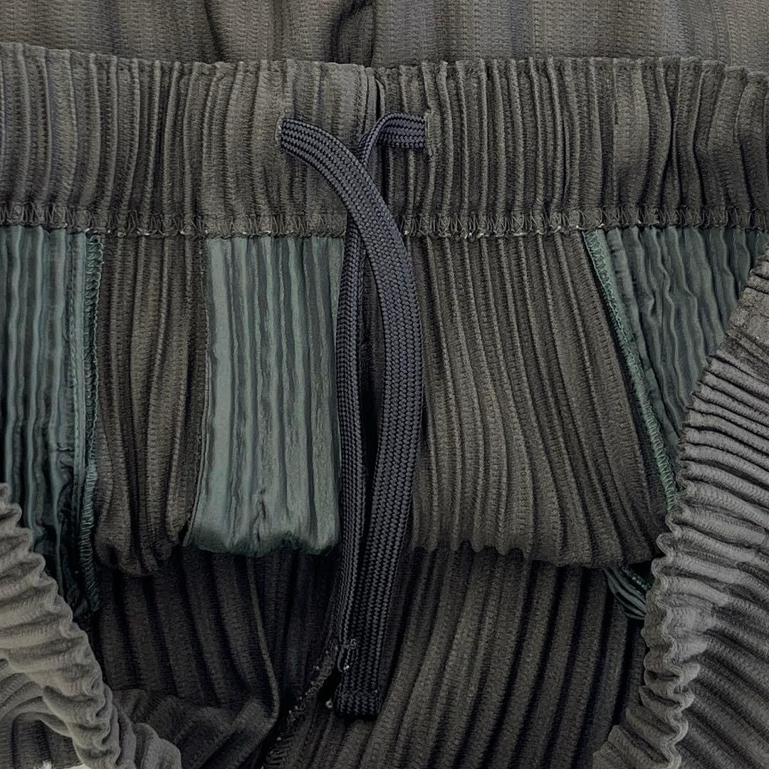 【美品】オムプリッセイッセイミヤケ・サルエルパンツ・プリーツ・