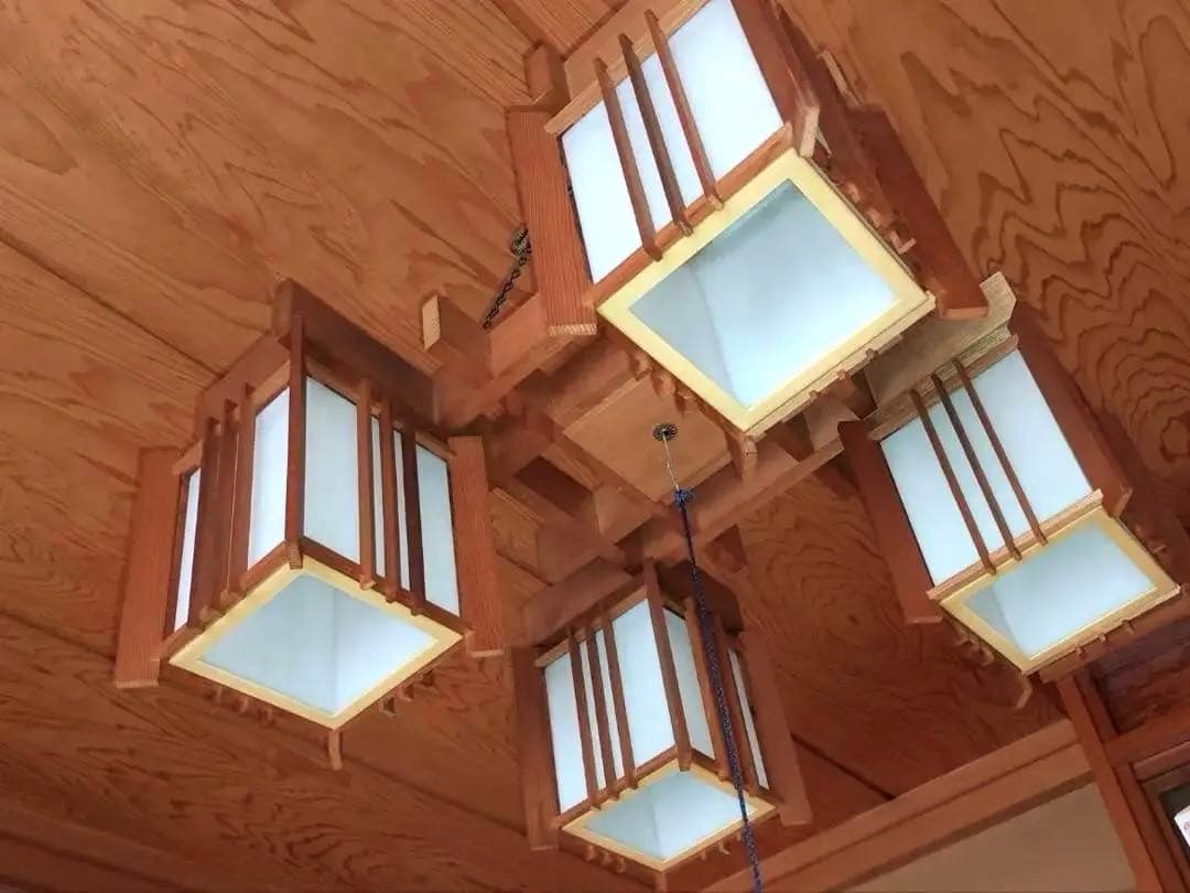 オーヤマ照明（オーデリック）和風 木製 吊り下げ照明　レトロ