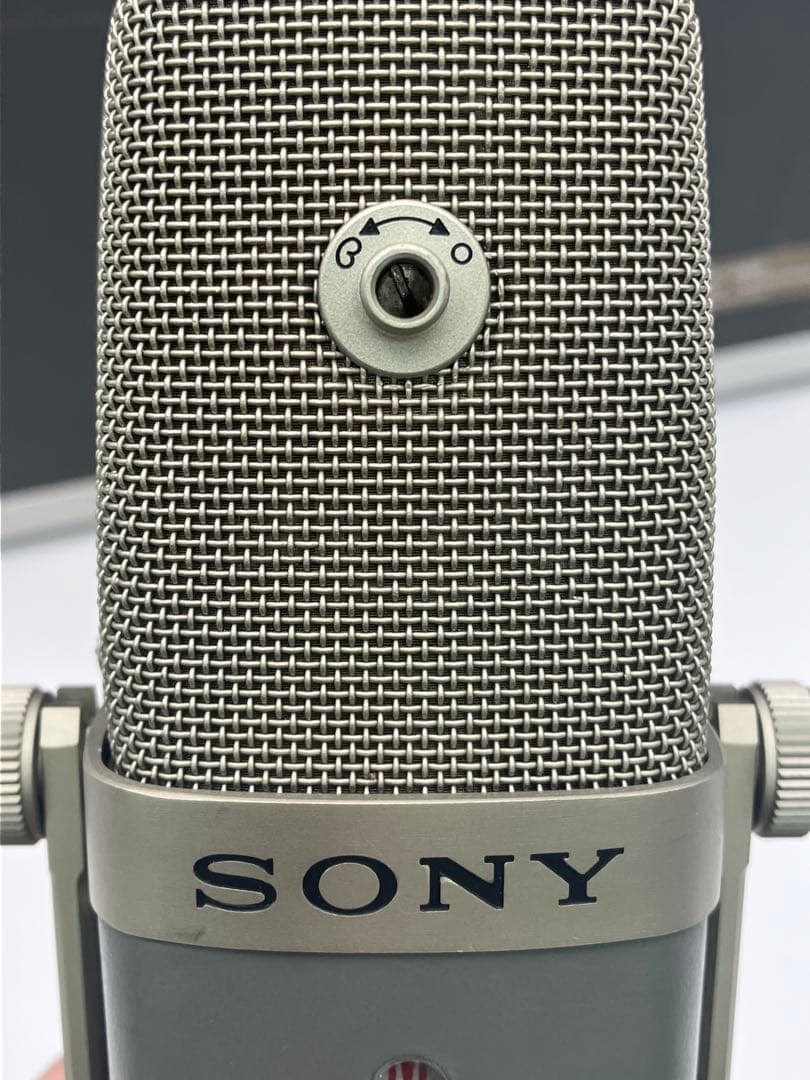 SONY C-38B ケース付属　漫才マイク　コンデンサーマイク　Y-①