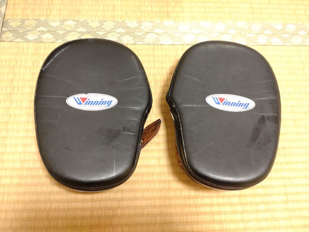Winning ボクシングミット 本皮レザー
