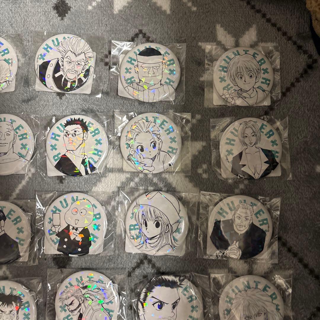 貴重　受注品　ハンターハンター　オールスター缶バッジ　まとめ売り