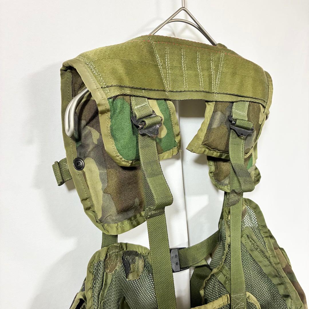 米軍 実物 タクティカルロードベアリングベスト 初期型モデル 迷彩