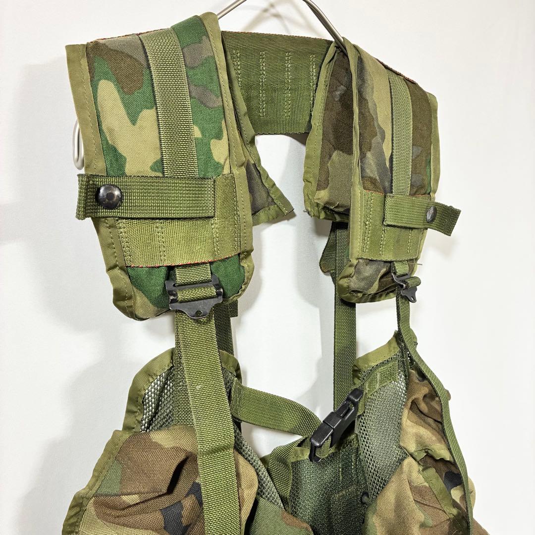 米軍 実物 タクティカルロードベアリングベスト 初期型モデル 迷彩