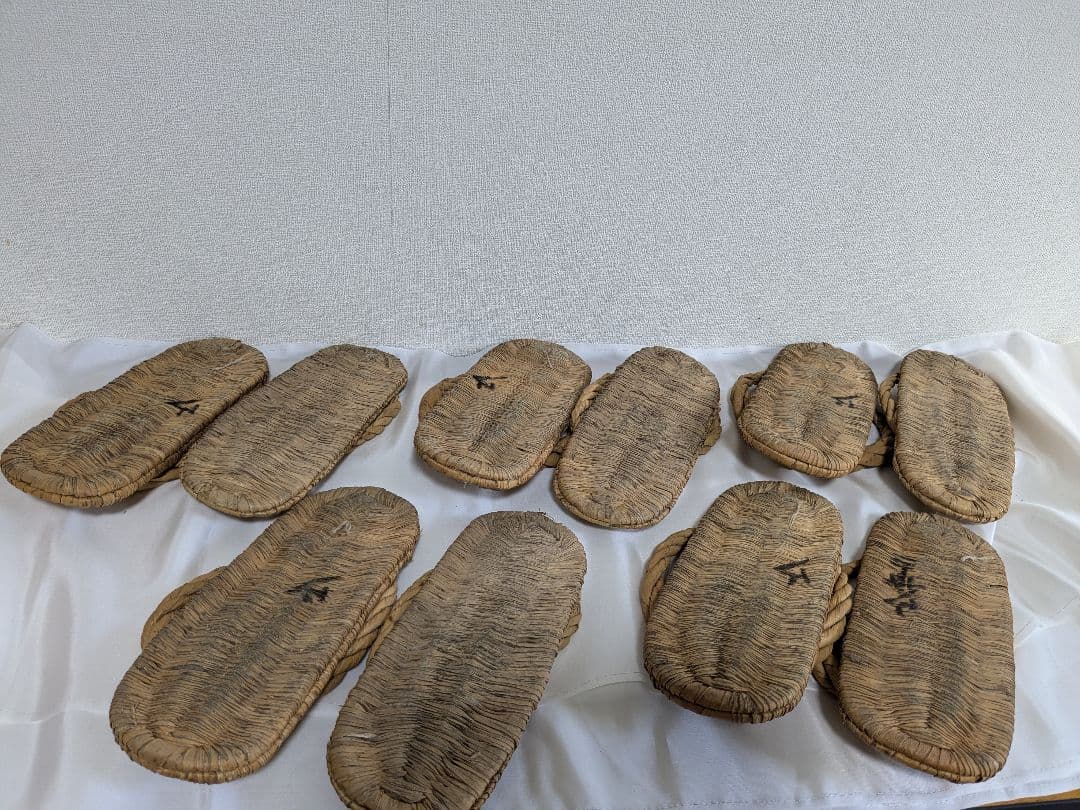 露地草履 5足セット 茶道 茶道具